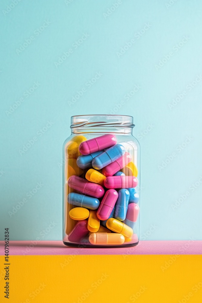 Vitamins and pills, healthy lifestyle, health and well-being, right attitude to life, harmony Vitamins and pills, healthy lifestyle, health and well-being, right attitude to life, harmony