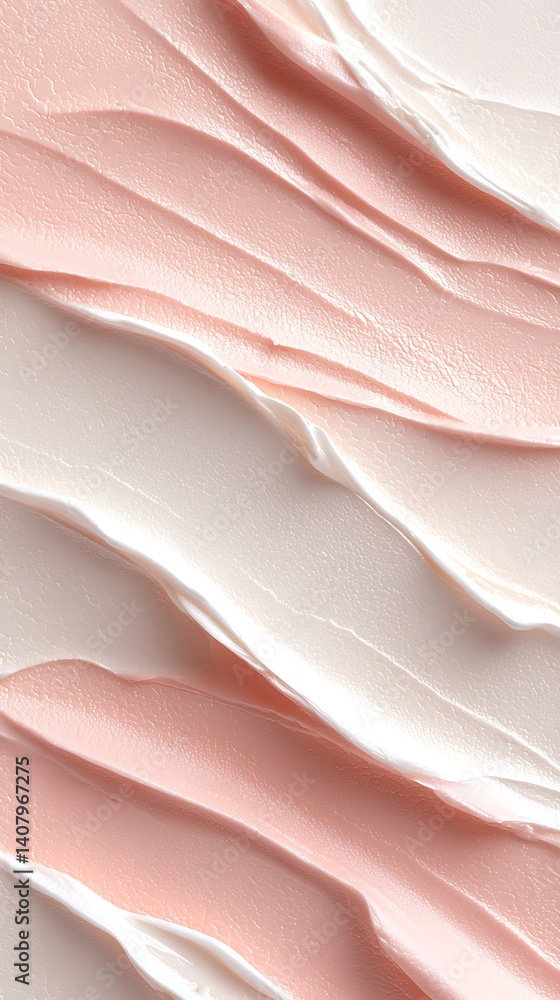 Makeup Cream Texture Closeup Makeup Cream Texture Closeup