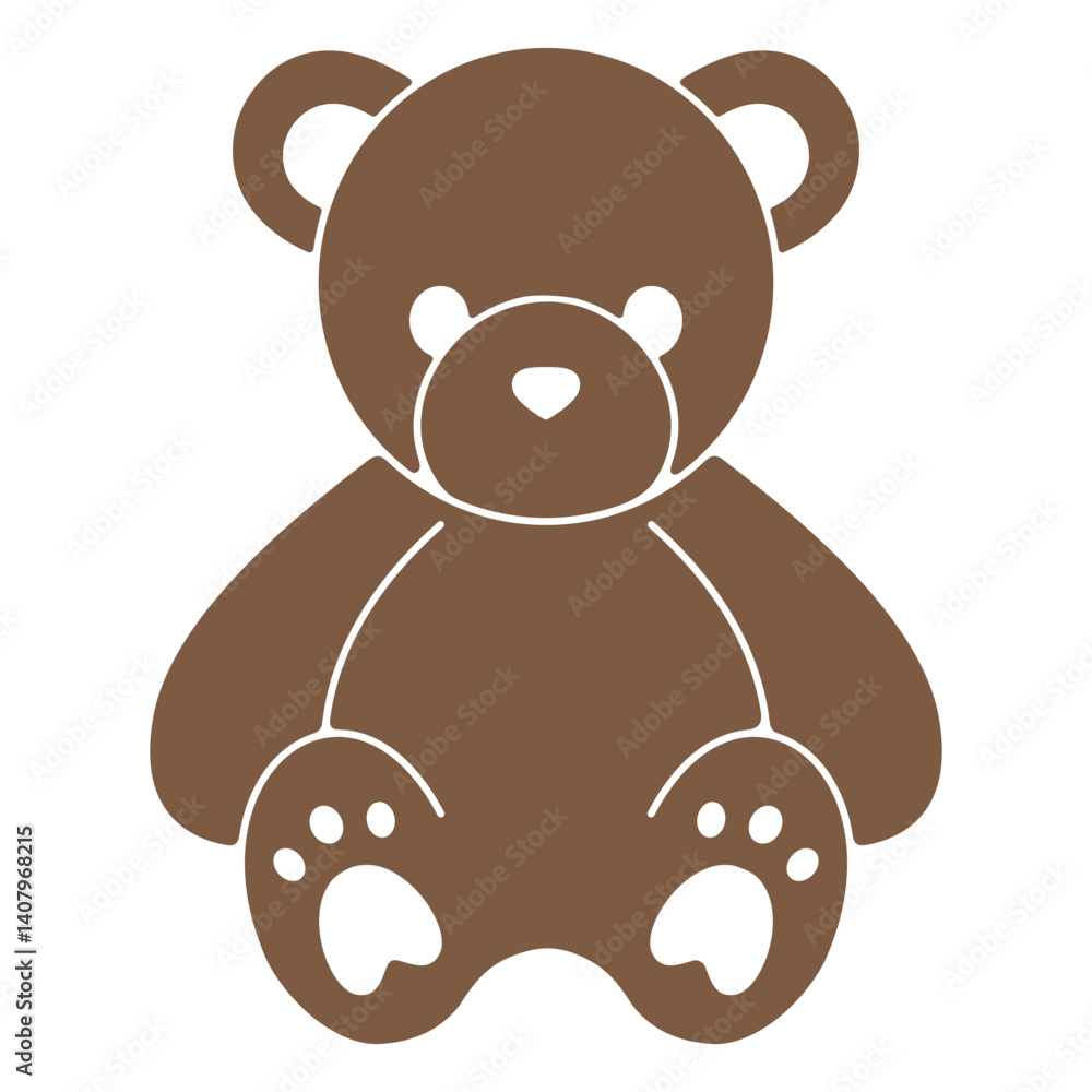 teddy bear vector illustration
