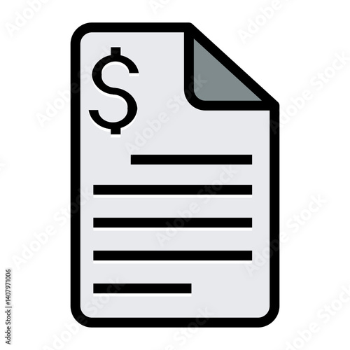 statement  vector icon