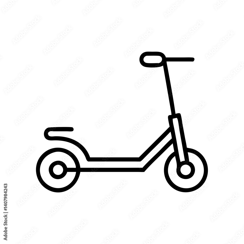 urban mobility icon designed in a minimalist style, black outline, transparent background urban mobility icon designed in a minimalist style, black outline, transparent background