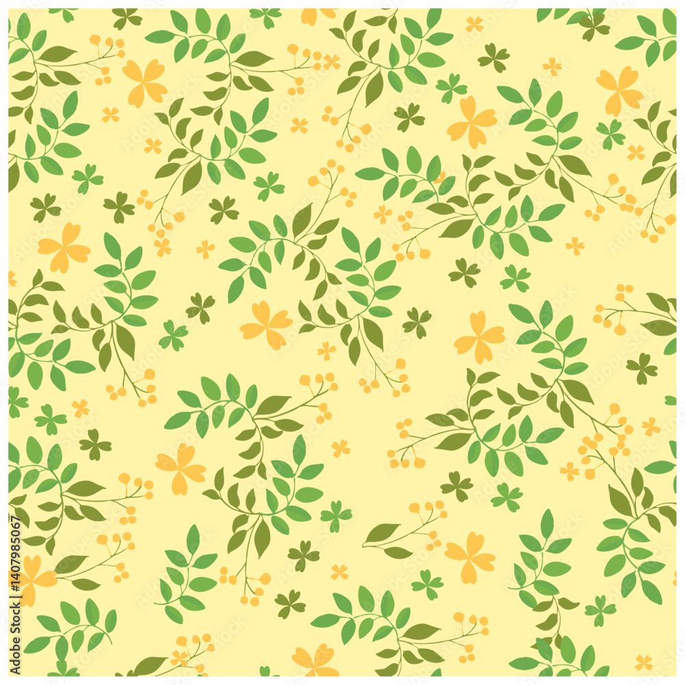 seamless pattern with leaves seamless pattern with leaves