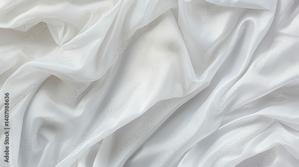 Obraz premium sheet white plastic texture