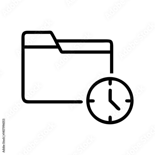Clock file icon
