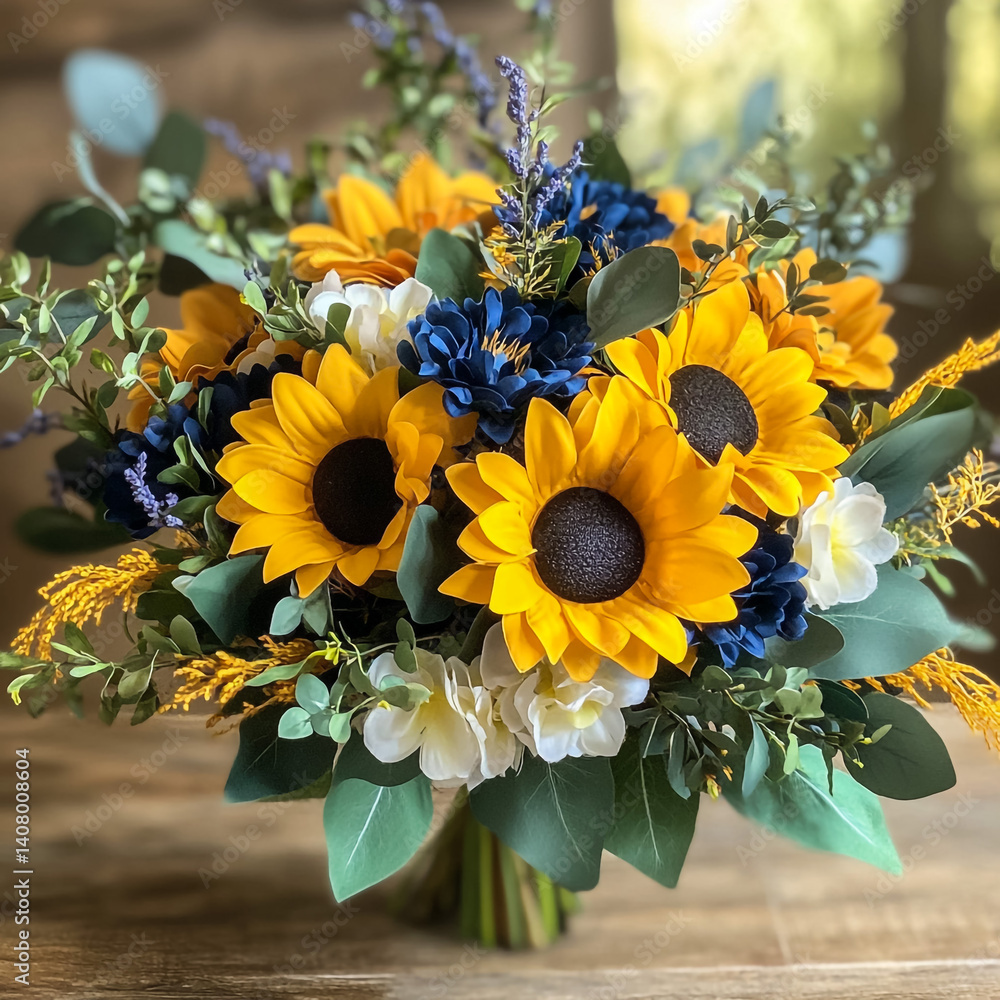 Obraz premium sunflower in a vase 