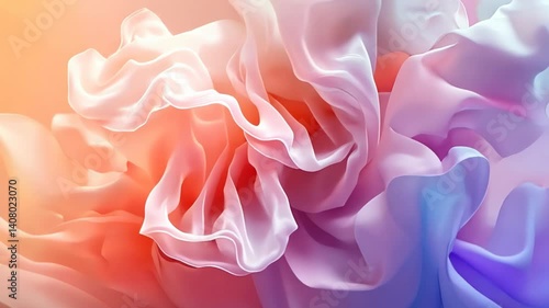 Delicate petals bloom brilliantly in soft hues, enchanting every viewer with their elegance and charm Generative AI