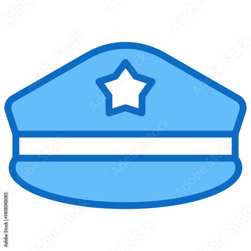 Police Officer Hat Icon