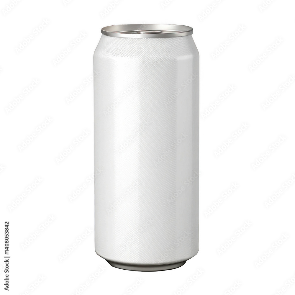 Mockup of a Long Neck Beer Can on a White Background for Marketing and Design Purposes Mockup of a Long Neck Beer Can on a White Background for Marketing and Design Purposes