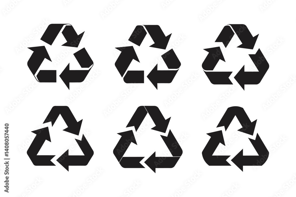 zero waste symbol vector art silhouette zero waste symbol vector art silhouette