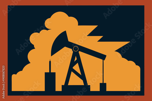 oil drilling rig