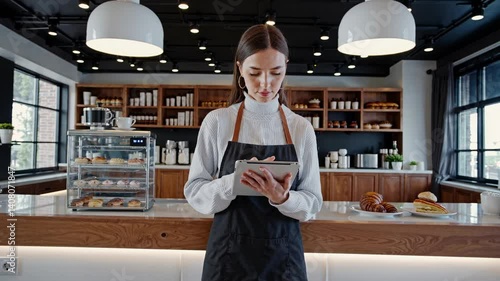 The Barista with Tablet