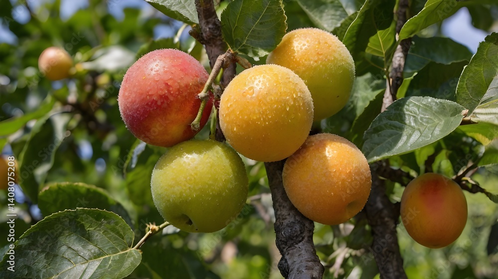 pear on tree pear on tree