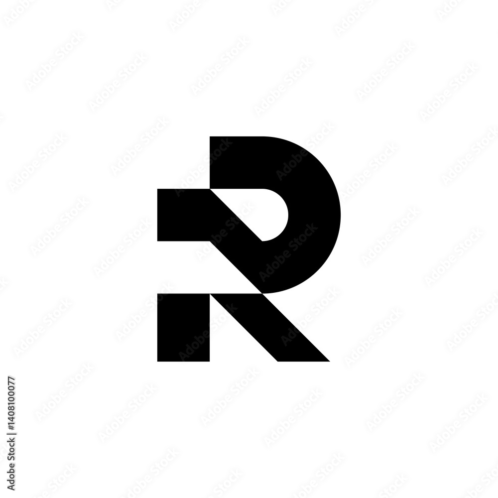 letter R logo letter R logo