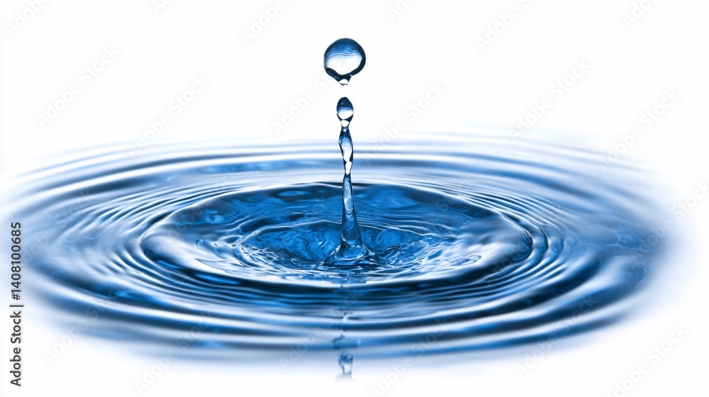 Water drop impacting surface Water drop impacting surface