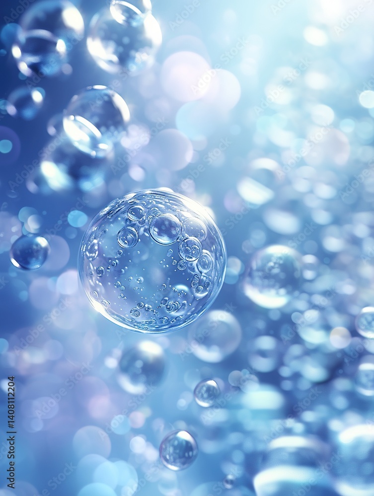 Futuristic silver bubble cluster floating in a matte blue sky, National Geographic style, high-key lighting, icepunk aesthetic, detailed miniatures Futuristic silver bubble cluster floating in a matte blue sky, National Geographic style, high-key lighting, icepunk aesthetic, detailed miniatures