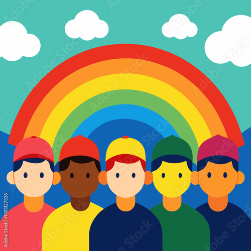 group of children