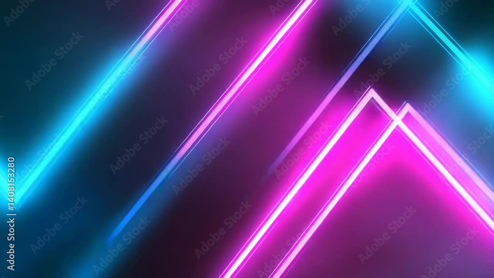 Abstract Neon Pattern with Vibrant Pink and Blue Light Effects Abstract Neon Pattern with Vibrant Pink and Blue Light Effects
