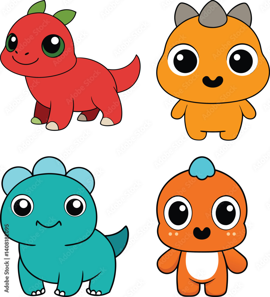 Obraz premium Cute cupuaçu cartoon vector