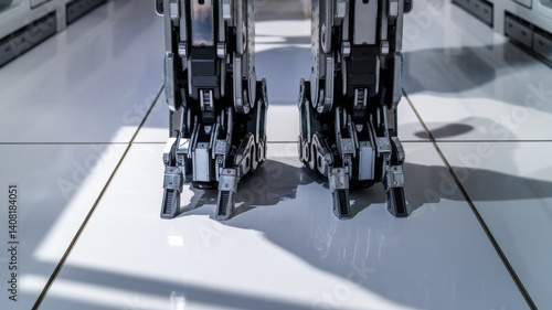 Detailed Robot Foot Design