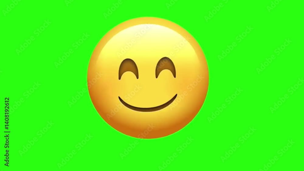 Smiling face emoji. Smiling face emoji.