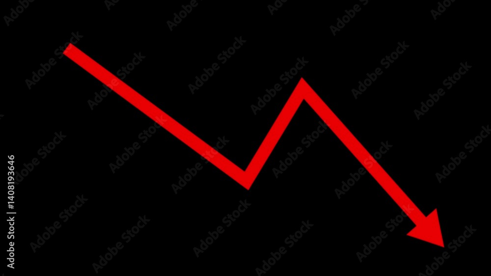 Business graph. loss graph direction. damage business graph. down business graph icon. Business graph. loss graph direction. damage business graph. down business graph icon.