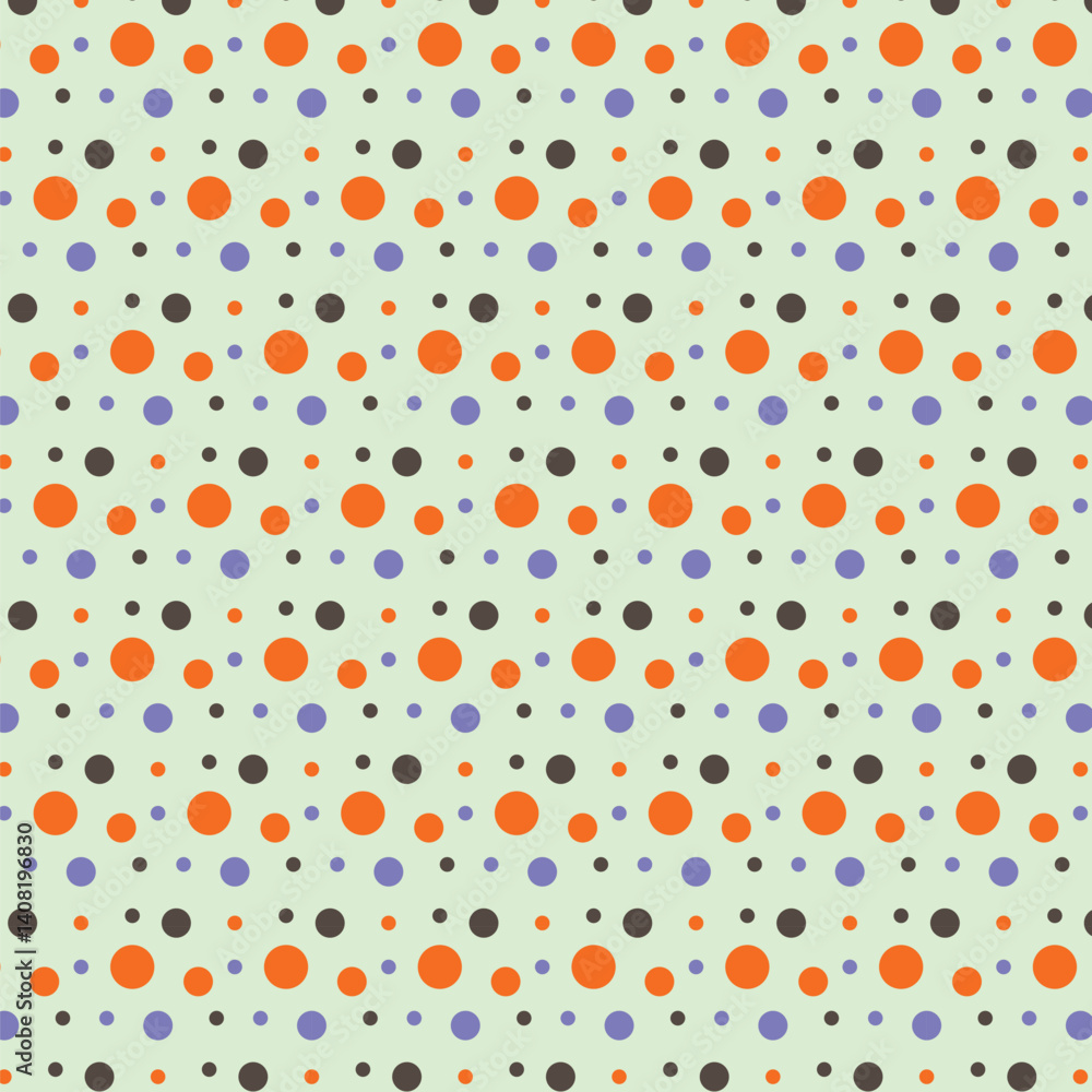 whimsical multicolor seamless polka pattern whimsical multicolor seamless polka pattern