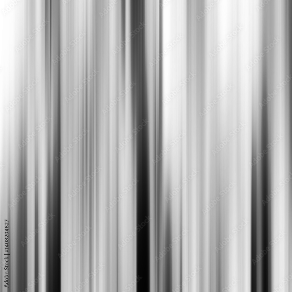 Fototapeta premium Black and white stripe abstract background. Motion lines effect. Grayscale fiber texture backdrop and banner. Monochrome gradient pattern and textured wallpaper.