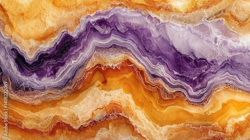 Stunning layered agate, vibrant colors, intricate veins