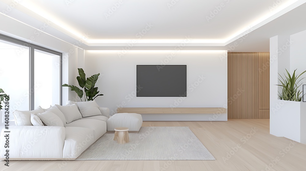 Fototapeta premium Modern Living Room Interior (13)