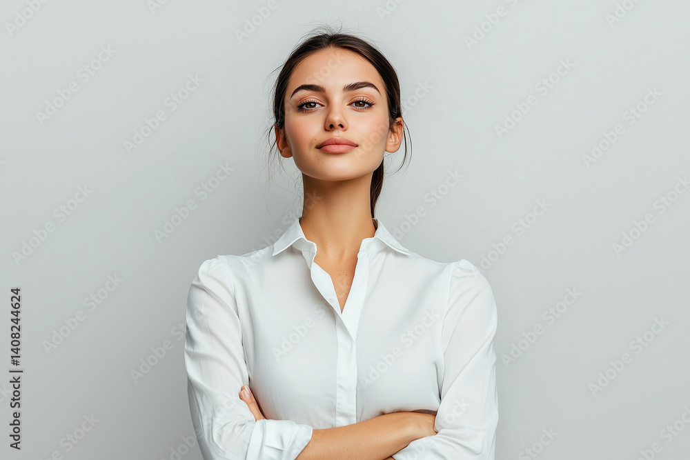 Young female entrepreneur portrait modern style Young female entrepreneur portrait modern style