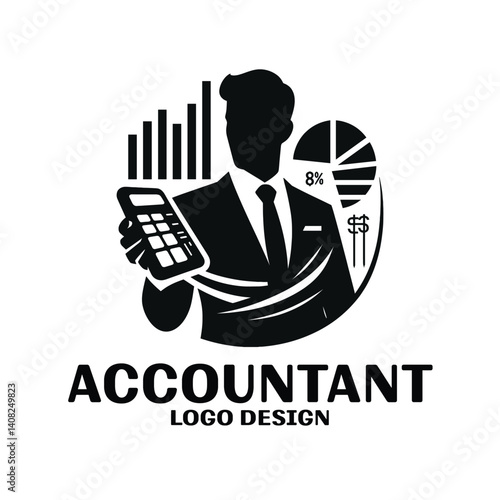 Accountant Vector Logo Design