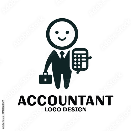 Accountant Vector Logo Design