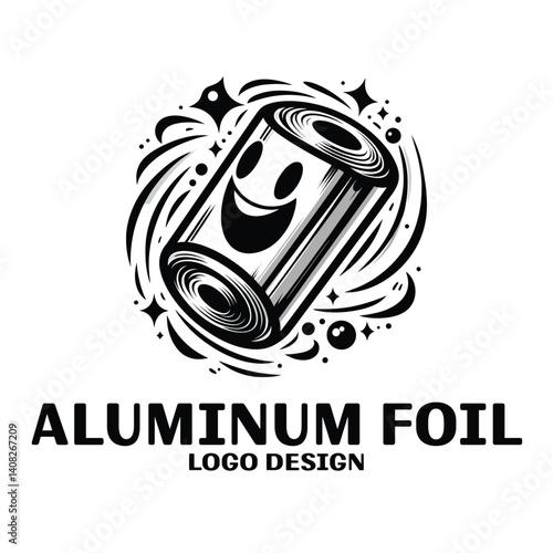 Aluminum Foil Vector Logo Design