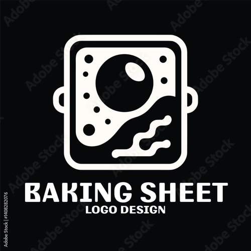 Baking Sheet Vector Logo Design