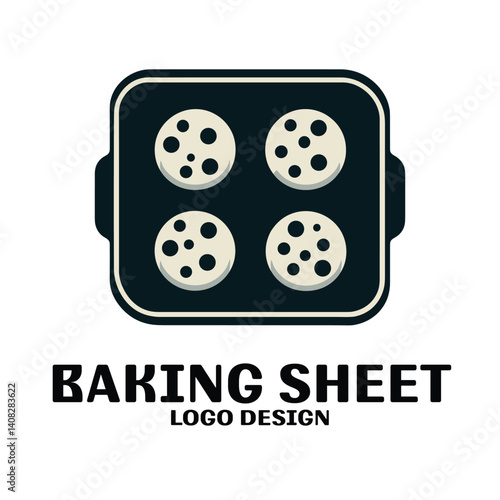 Baking Sheet Vector Logo Design