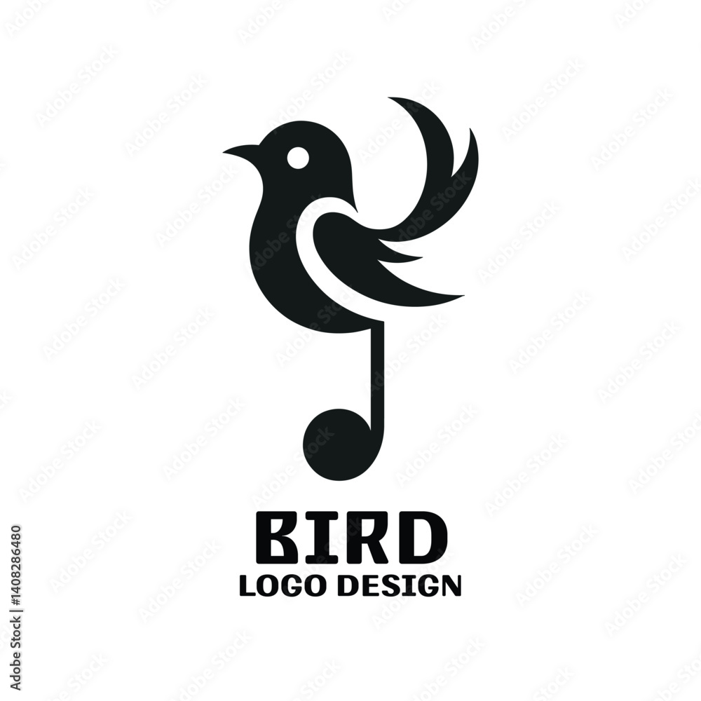 Fototapeta premium Bird Vector Logo Design