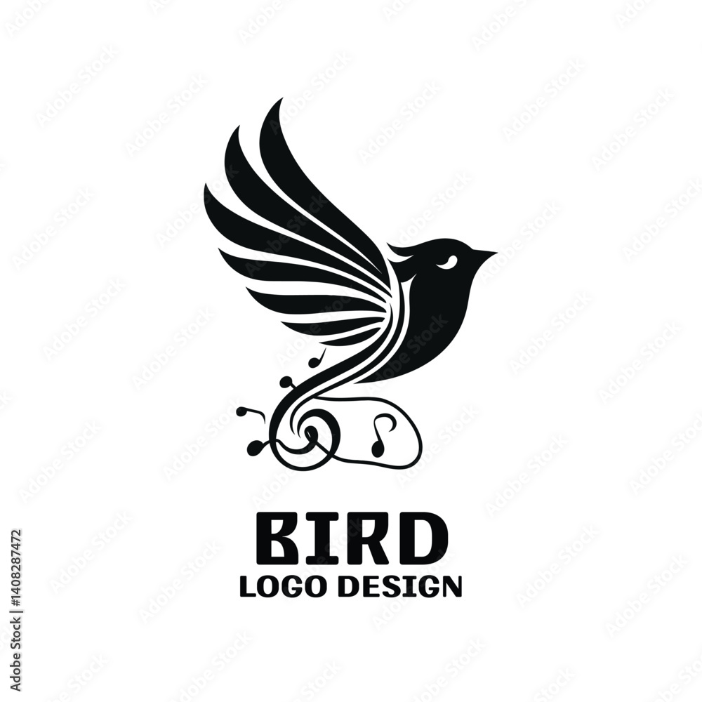 Obraz premium Bird Vector Logo Design