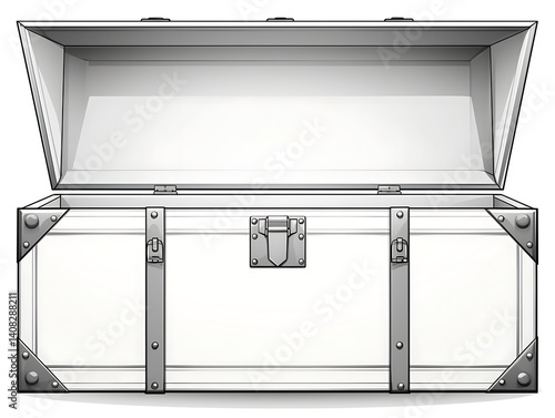 Open Chest Illustration