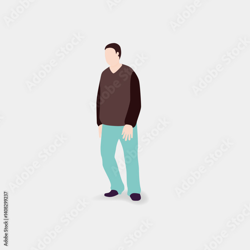 silhouette of a man