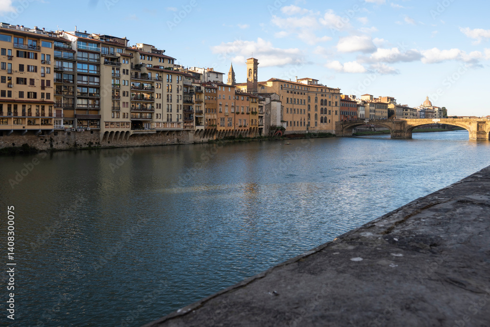 The Old Town of city of Florence, Italy
