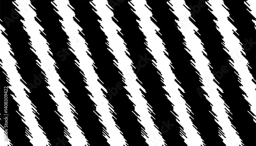 Black and white grunge blaster pattern for sporty background and jersey design. Vector Format Illustration 