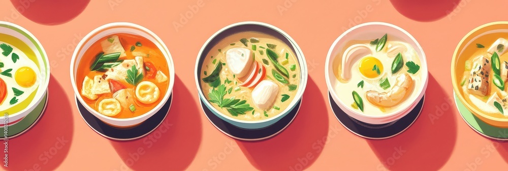Fototapeta premium International Soup Day