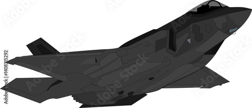 F-35 Lightning II modern military aircraft, fighter jet plane 