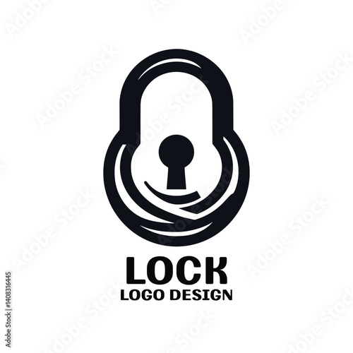 Lock Vector Logo Design