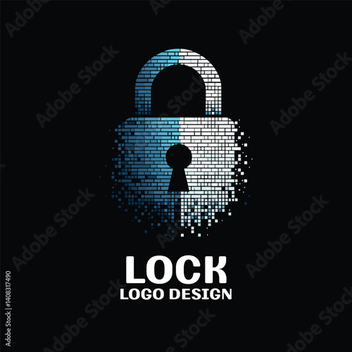 Lock Vector Logo Design