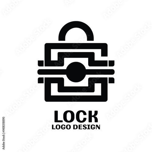 Lock Vector Logo Design