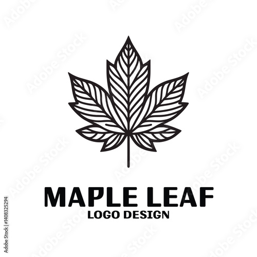 Maple Leaf Vector Logo Design