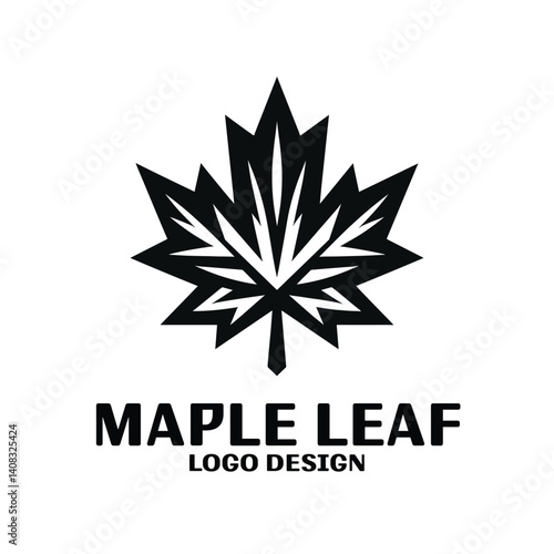 Maple Leaf Vector Logo Design