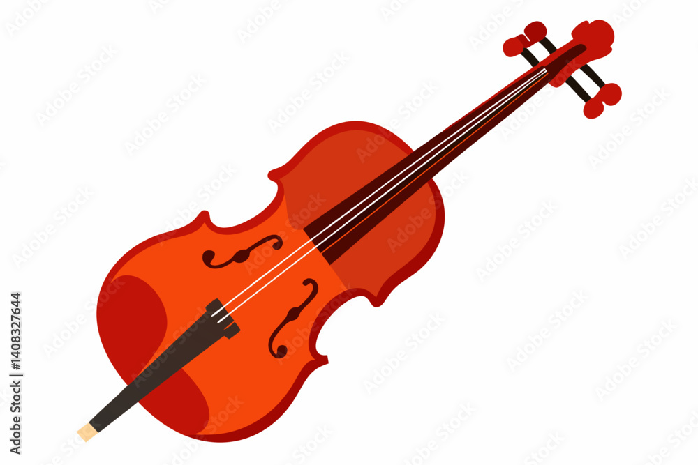 Fototapeta premium violin with bow