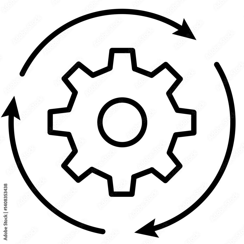 Remanufacturing Icon Remanufacturing Icon